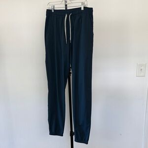 Vuori Men's Navy Kore Jogger Lined Pants 28”